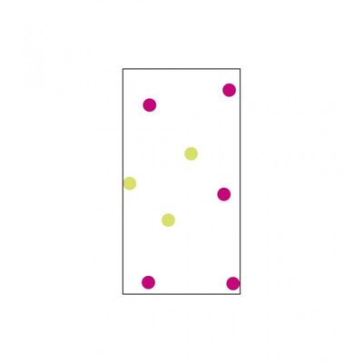 8429640014505-Pryse - Papier - Roll (0.8 x 50 m) - 247 g/m² - colorful dots on transparent - polypropylène--0