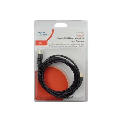 0000006138875-MCL Samar - câble HDMI haute vitesse 3D avec Ethernet - 2m-Avant-1