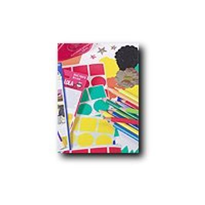 8410782119050-APLI kids large - Adhésif décoratif - cercle - 2 cm de diamètre - blanc - permanent-P_509987_1-0