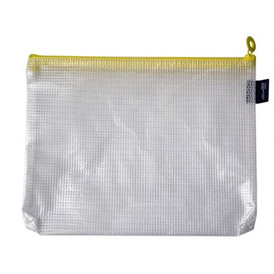 8435258341155-Office Box - Trousse - A5 - nylon - jaune--0