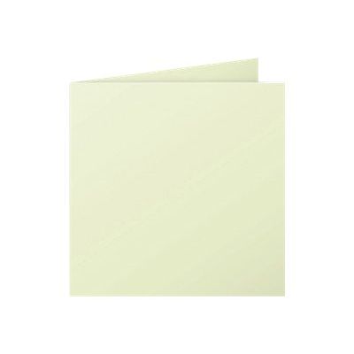 3329680228403-Pollen - 25 Cartes pliées - 135 x 135 mm - 210 g/m² - vert bourgeon-Avant-0