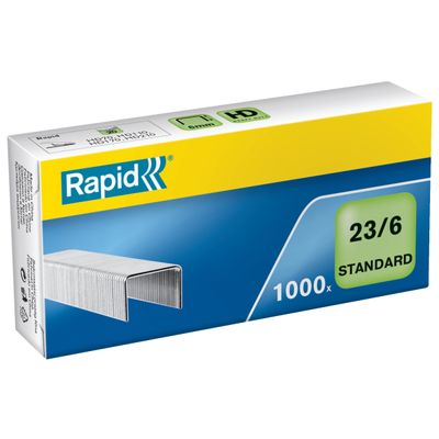 7313468691004-Rapid - Boîte de 1000 Agrafes 23/6 - jusqu'à 20 feuilles - acier galvanisé-P_532306_1-0