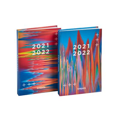 5412303375597-Agenda Glitch - 1 jour par page - 11,5 x 16,9 cm - 2 décors disponibles - Brepols--0