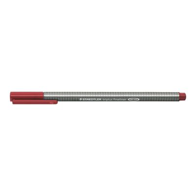 4007817331163-STAEDTLER triplus 334 - Feutre fin - 0.3 mm - carmin-Angle gauche-0