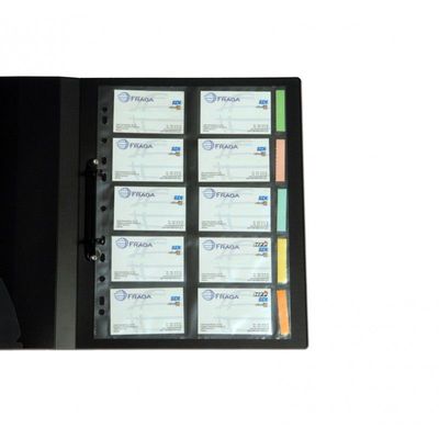 8714057243601-Fraga Import - Pochettes pour classeurs cartes de visite - pour A4 (210 x 297 mm) - capacité : 10 carte-P_557457_1-0