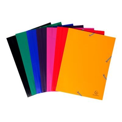 3130638559001-Exacompta Opaque - Chemise à 3 rabats - pour A4 - capacité : 150 feuilles - couleurs assort-P_578002_1-0
