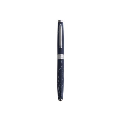 3108722401802-Oberthur Astrée - Stylo plume bleu-Angle gauche-0