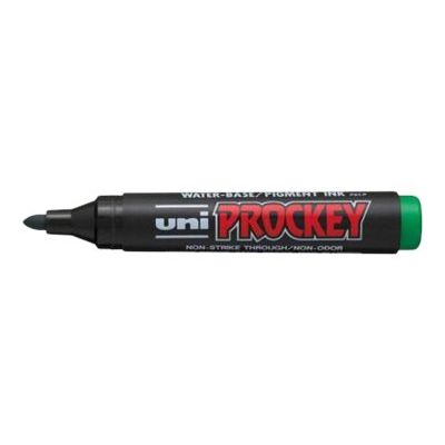 4902778917145-UNI PROCKEY PM - Marqueur permanent - pointe ogive - vert-Angle gauche-1