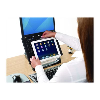 0400794215480-Fellowes Smart Suites - Station de travail - support multi-écrans-Angle gauche-3