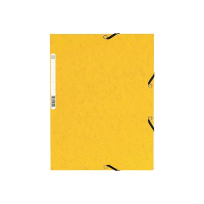 3130632553098-Exacompta Nature Future - 10 Chemises à 3 rabats - A4 - pour 250 feuilles - jaune-Avant-0