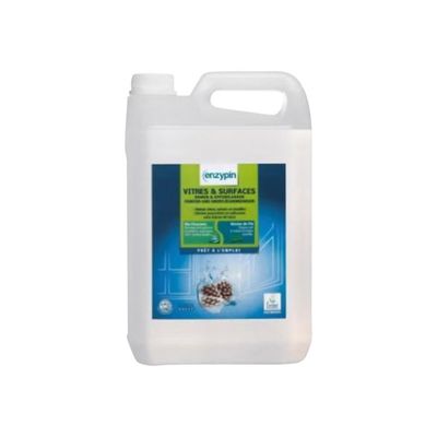 3519220053026-ENZYPIN VITRES & SURFACES - Détergent - liquide - jerrican - 5 l - pin-Avant-0