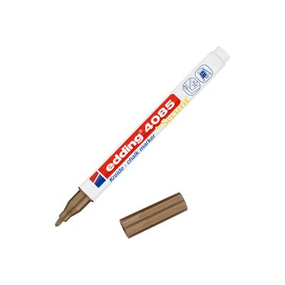 4057305036452-Edding 4085 - Marqueur craie liquide - 1-2 mm - cuivre-Angle gauche-0