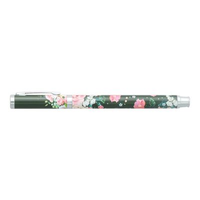 3173740239126-Ink Metal - Roller gel Crazy flowers - différents modèles disponibles-Angle gauche-1