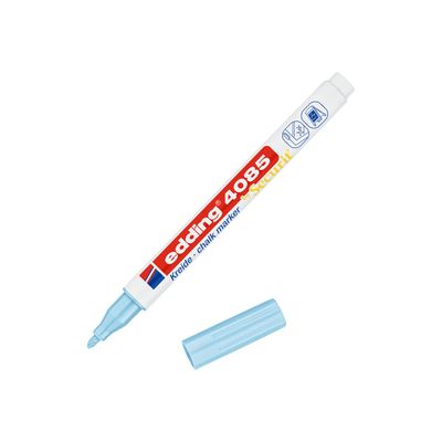 4057305036841-Edding 4085 - Marqueur craie liquide - 1-2 mm - bleu pastel-Angle gauche-0