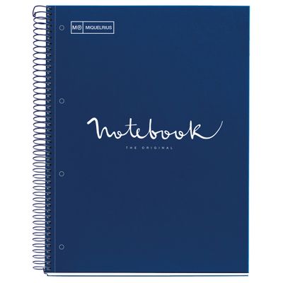 8422593460467-Notebook Emotions, couverture rigide, A4, quadrillage 5x5 mm, 80 feuilles de 1 couleur, Mique-P_615019_1-0