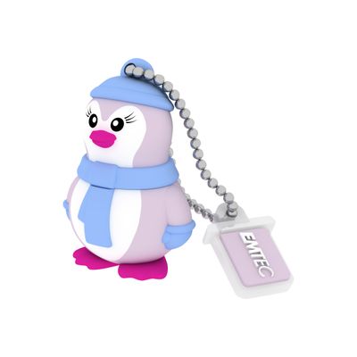 3126170144270-Emtec Animalitos M336 Pingouin - clé USB 16 Go - USB 2.0-Angle droit-3
