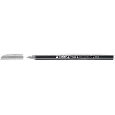 4057305020338-edding 1200 - Feutre - pour carton, surface du papier de couleur claire - gris argenté - enc-P_618852_1-0