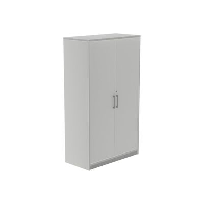 8427951996626-rocada STORE - Armoire - 3 étagères - 2 portes - mélamine - gris, aluminium-P_622476_1-0
