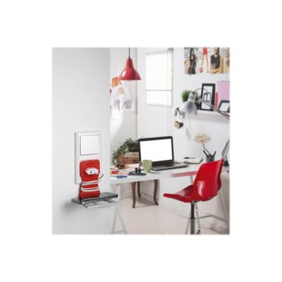 4005546702148-Durable Varicolor - Support de charge pour smartphone - rouge-Angle gauche-3