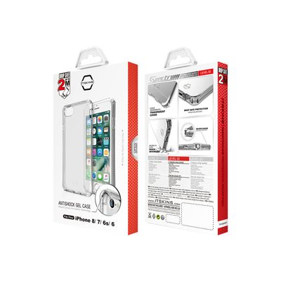 4894465640019-ITSKINS Spectrum - Coque de protection pour iPhone SE (2020)/8/7/6S/6 - transparent-Multi-angle-5