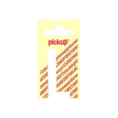 8711234242112-Pickup - Étiquette autocollante - 150 mm - Lettre L - blanc mat-Avant-0
