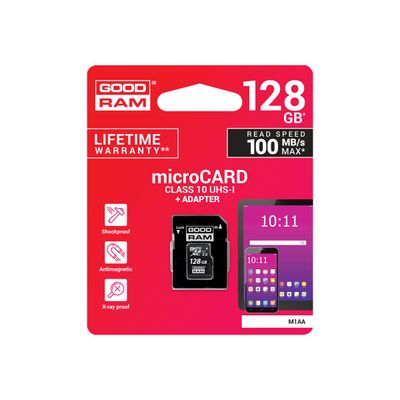 5908267913178-Goodram - carte mémoire 128 Go - Class 10 - micro SDXC UHS-I U1-Avant-4