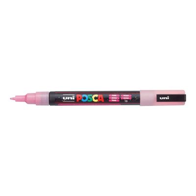 4902778198001-Posca - Marqueur paillette pointe fine - rose-Angle gauche-0