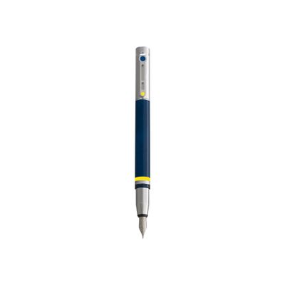 3108722406913-Oberthur Cap Horn - Stylo plume jaune-Angle gauche-1
