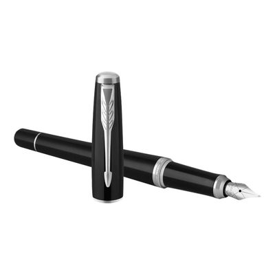 3501179315966-Parker Urban - Stylo plume noir - pointe fine-Angle droit-2