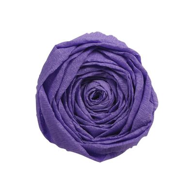 3065501036108-Clairefontaine Premium - Papier crépon - Rouleau 50 cm x 2,5 m - 40 g/m² - mauve-Avant-0