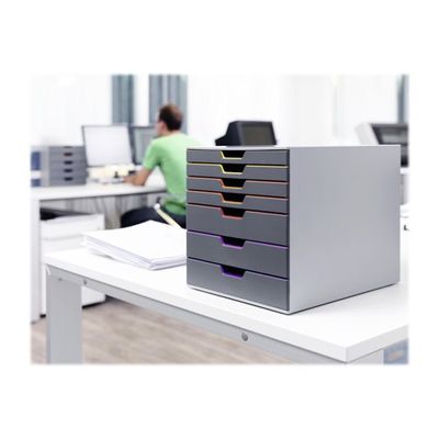 4005546701943-Durable Varicolor - Module de classement 7 tiroirs - multicolore-Angle droit-3