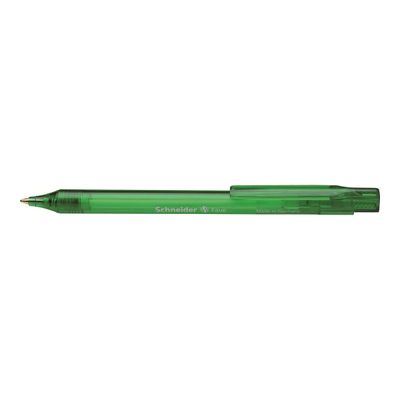 4004675069436-Schneider Fave - Stylo à bille rétractable - vert - moyen-Angle gauche-0
