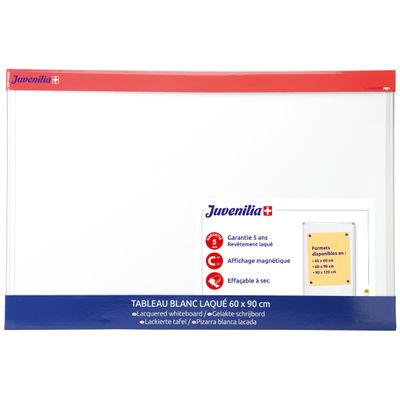 3219913331027-Juvénilia - Tableau blanc laqué 60 x 90 cm - magnétique-P_7333102_3-1