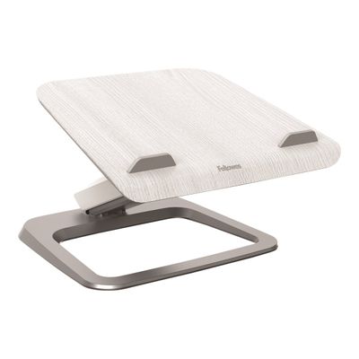 043859751471-Fellowes Hana - Support pour ordinateur portable - blanc-Angle gauche-7