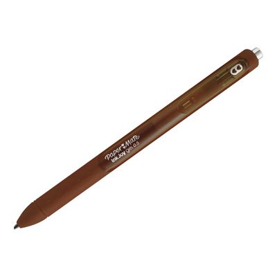 3501179783116-Paper Mate InkJoy - Roller - cacao - encre gel - 0.7 mm - moyen - rétractable-Angle gauche-0
