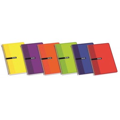 8412771209926-ENRI - Cahier de notes - reliure à spirale - 4º - 155 x 215 mm - 80 feuilles / 160 pages - carré--0