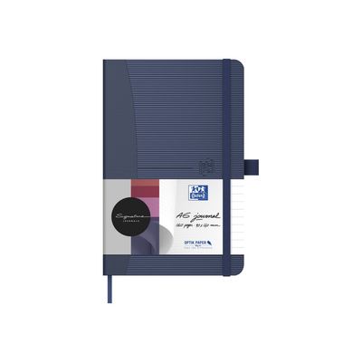 3020120115153-Oxford Signature - Carnet de notes broché 9 x 14 cm - petits carreaux - disponible dans différen-Avant-2