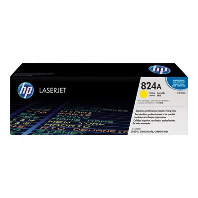 882780459137-HP 824A - jaune - cartouche laser d'origine-Avant-0
