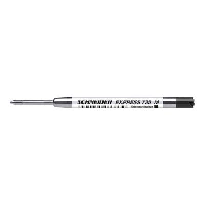 4004675073617-Schneider Express 735  - Recharge pour stylo à bille - noir - pointe moyenne-Angle gauche-0
