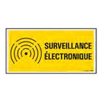 8711234129888-Pickup - Panneau de signalisation - 300 x 150 mm - Surveillance électronique-Avant-0