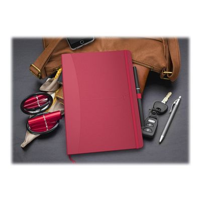 3020120115139-Oxford Signature - Cahier broché A5 - 160 pages - ligné - disponible dans différentes c-Angle gauche-14
