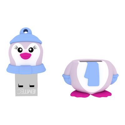 3126170144270-Emtec Animalitos M336 Pingouin - clé USB 16 Go - USB 2.0-Avant-0