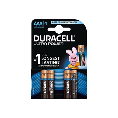5000394002746-DURACELL Ultra MX2400 - 8 piles alcalines - AAA LR03-Avant-1