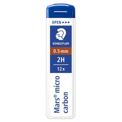 4007817213674-STAEDTLER Mars micro - Etui de 12 Mines pour porte mines - 2H - 0,5 mm-P_79139655_1-0
