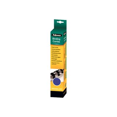 0077511533013-Fellowes - 25 anneaux de reliure en plastique - 6 mm - jusqu'à 20 feuilles - bleu-P_79140708_1-0