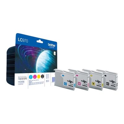 5014050000007-Brother LC970 - Pack de 4 - noir, cyan, magenta, jaune - cartouche d'encre originale-P_79142112_2-1