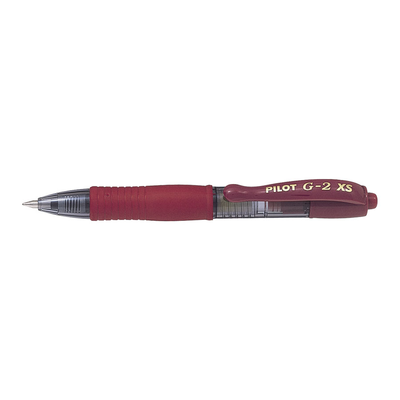 4902505312359-Roller encre gel PILOT G-2 Pixie Bordeaux 0,7 mm Moyenne - à l'unité - Bordeaux-P_79145642_1-0