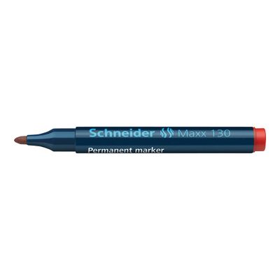 4004675006400-Schneider Maxx 130 - Marqueur - permanent - pointe ogive - rouge - 1- 3 mm-P_79153305_1-0