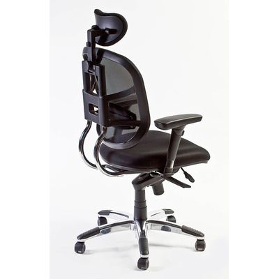 3760185022415-Fauteuil de bureau TECKNET - accoudoirs réglables - appuie-tête réglable - noir-P_79352459_3-2