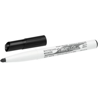 2012346016582-BIC VELLEDA 1741 - Marqueur effaçable - pointe ogive - noir-P_79353622_2-1